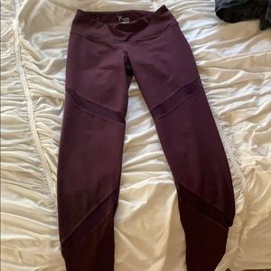 Maroon Leggings